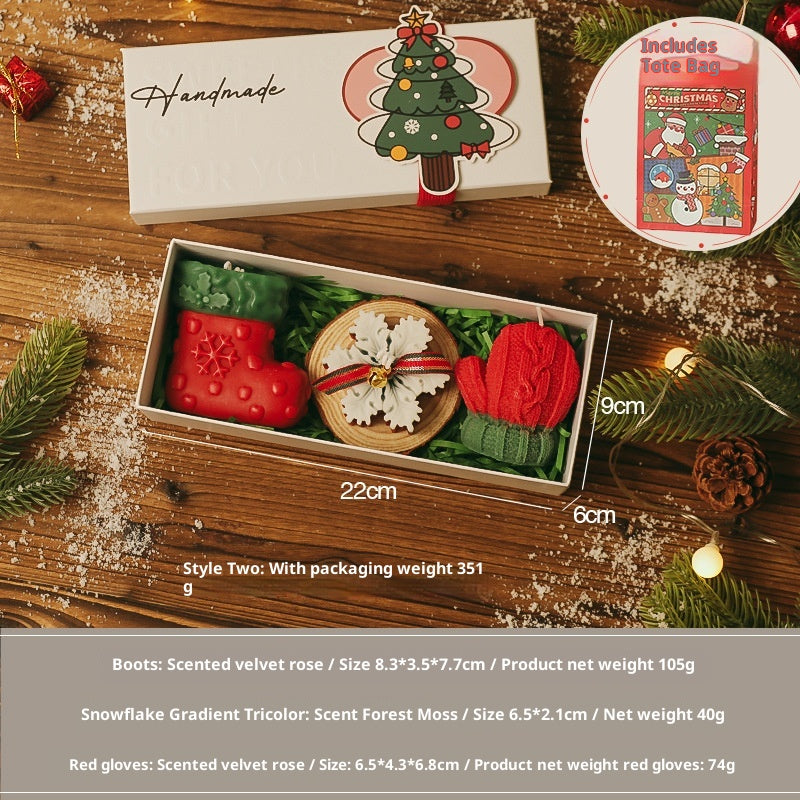 Weihnachts-Duftkerze im Geschenkset – Bild 5 | LuxeStyle