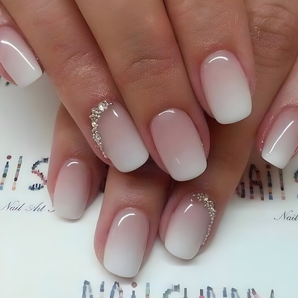 Eis-transparentes Gradient Nagelset