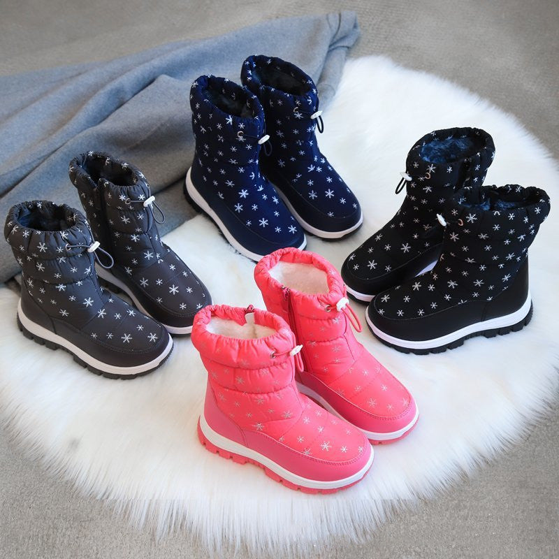 Gefütterte Kinder Winterstiefel