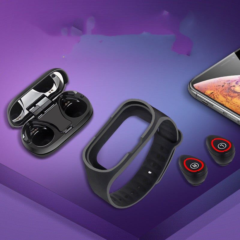 Smart-Armband mit integrierten Kopfhörern