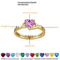 Liebesring mit Zirkonia – ideal als Geschenk