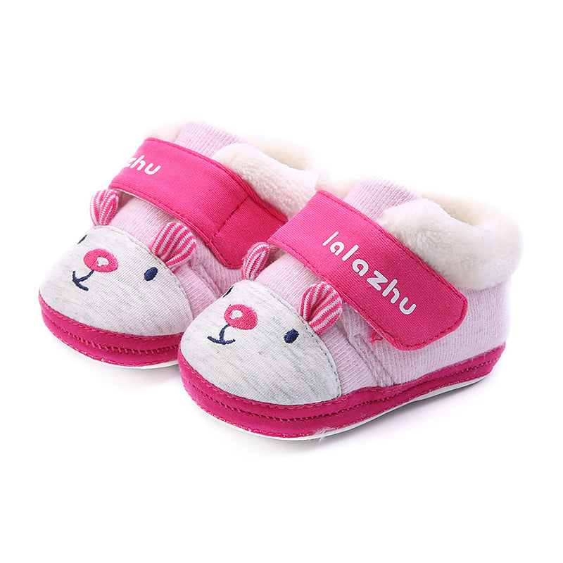 Babyschuhe aus Baumwolle – neutral, Herbst/Winter – Bild 5 | LuxeStyle