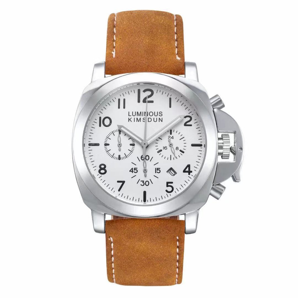 Sportliche Herrenuhr mit Leuchtzeigern – Bild 3 | LuxeStyle