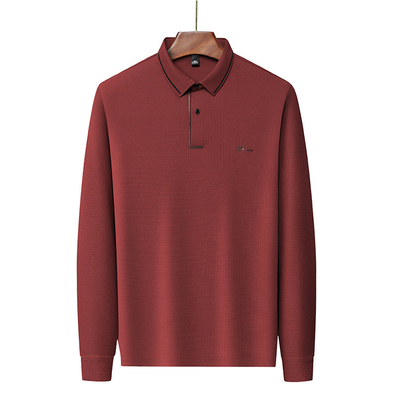 Herren-Pullover Frühling/Herbst Einheitsfarben Business-Casual