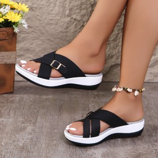 Damen Sandalen mit dickem Absatz und Zehennah – Bild 4 | LuxeStyle