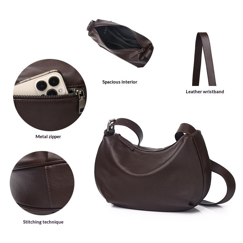 Premium Schultertasche Como