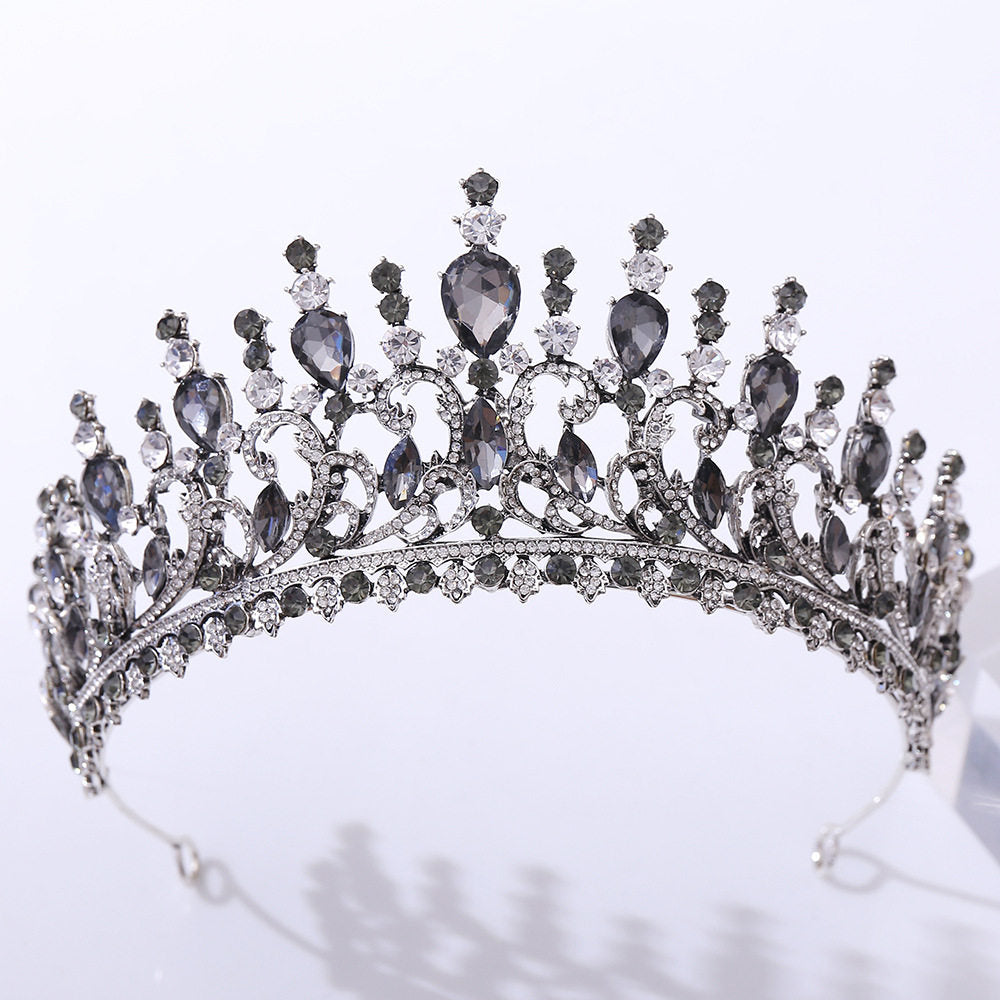Barocke Kristall-Tiara für Hochzeiten