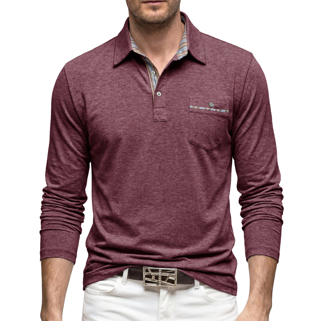 Polo-Shirt mit Tasche