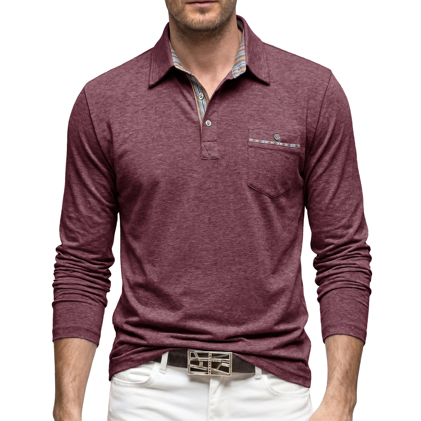 Polo-Shirt mit Tasche