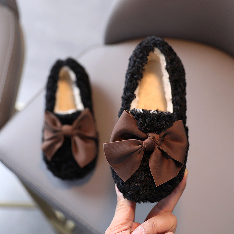 Wärmende Mädchen-Lauflernschuhe