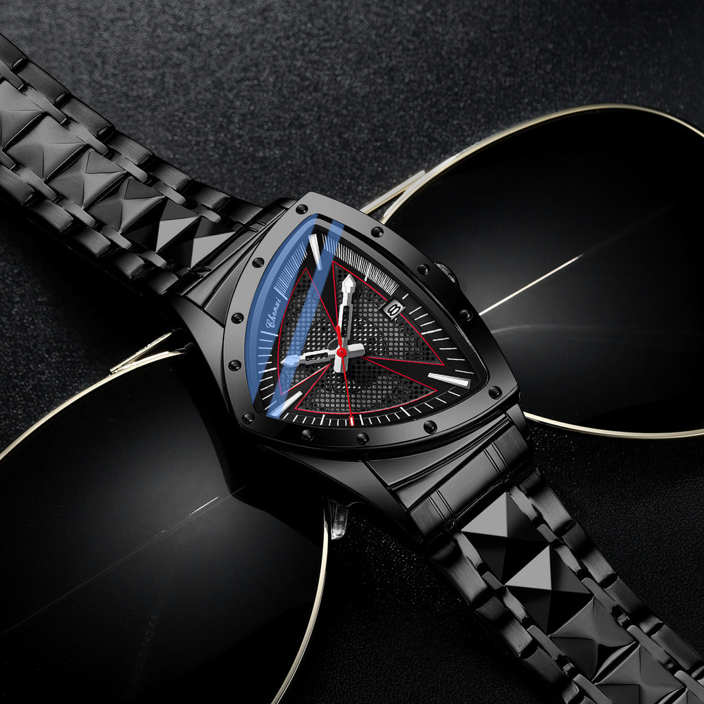 Herren-Armbanduhr mit Stahlband und Quarzwerk | LuxeStyle