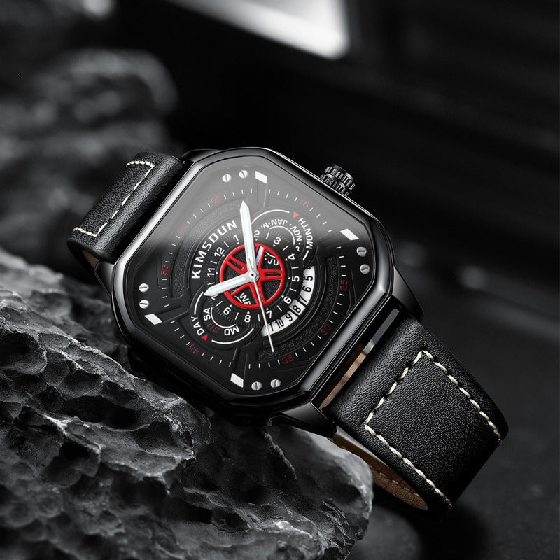 Schwarzes Armbanduhr