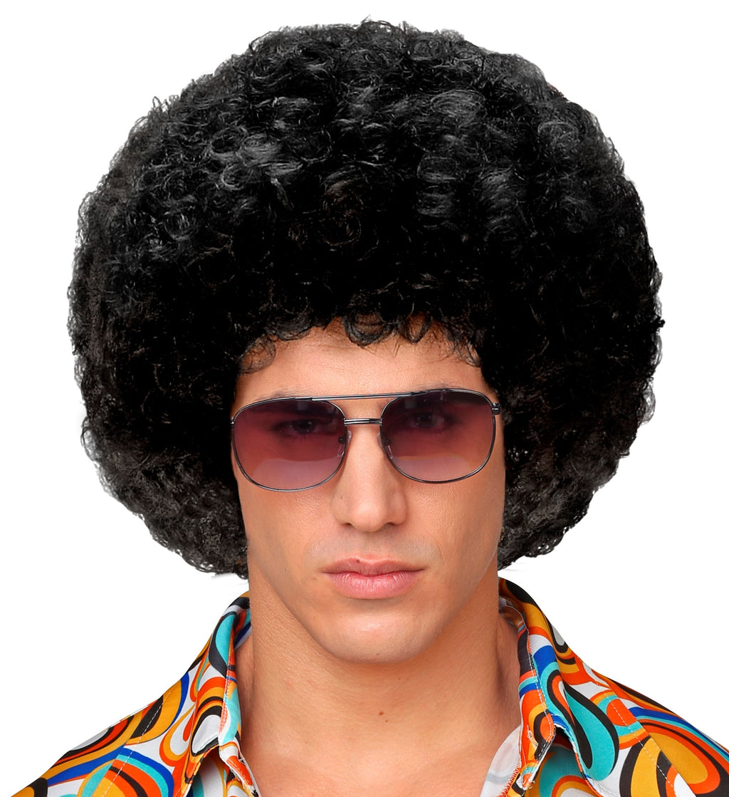 Perücke Locken schwarz – Bild 2 | LuxeStyle