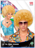 Perücke Locken blond