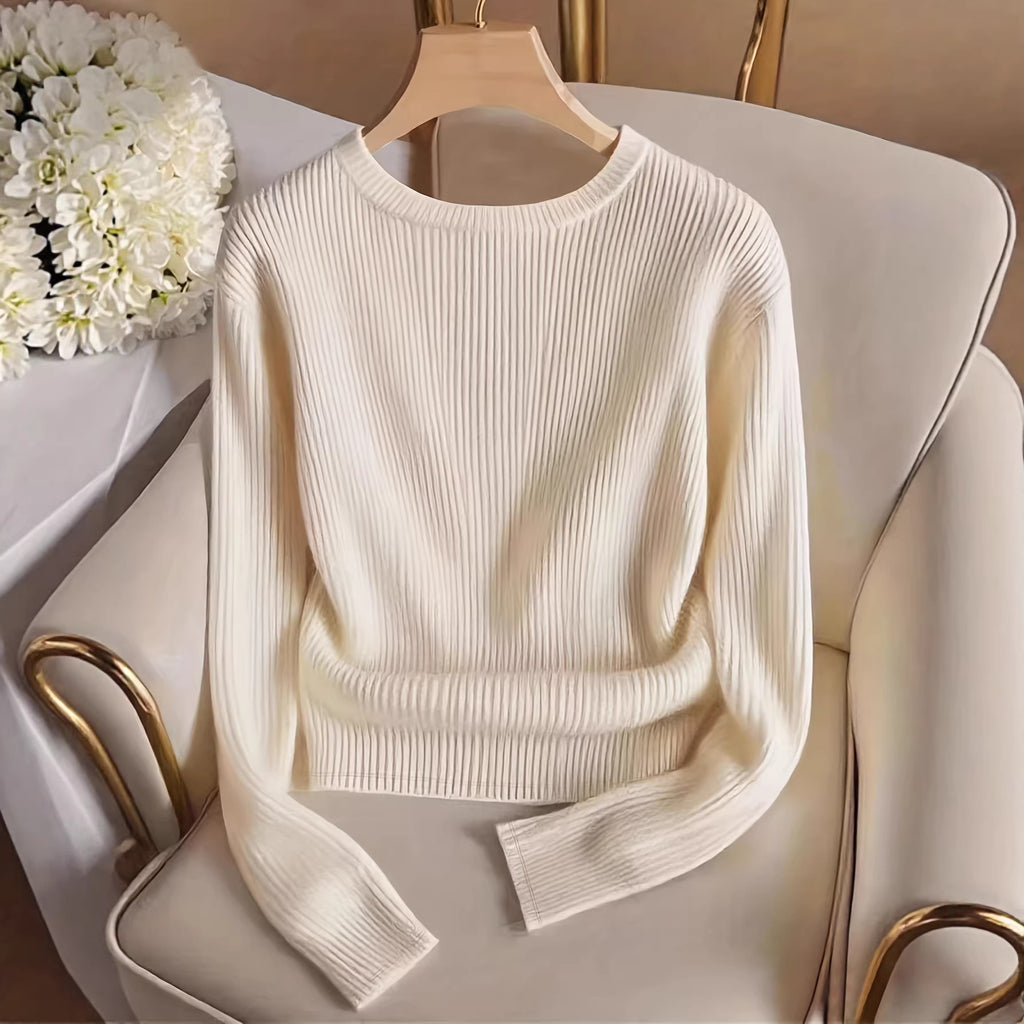 Strickpullover mit langen Ärmeln – Ansicht 6