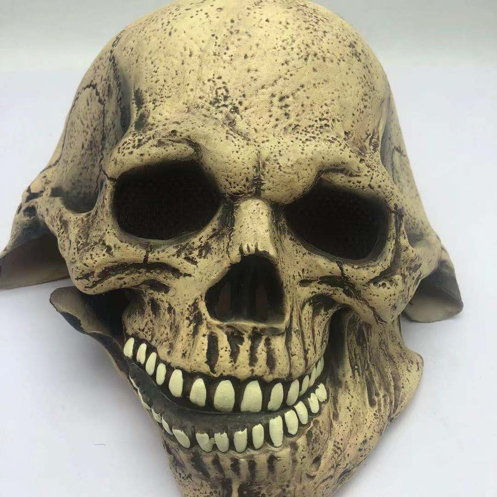 Horror Totenkopf Latex-Maske – Ansicht 3