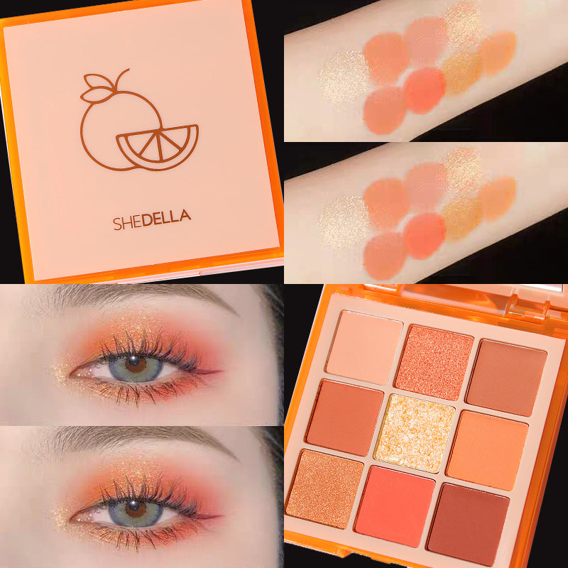 Neun Farben Augen-Malpalette mit Glitzer – Bild 6 | LuxeStyle