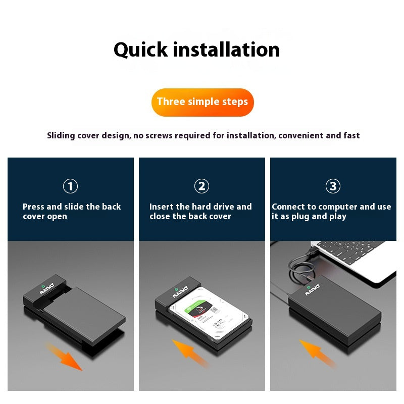 USB 3.0 Festplattengehäuse für 3.5 Zoll SATA HDD/SSD