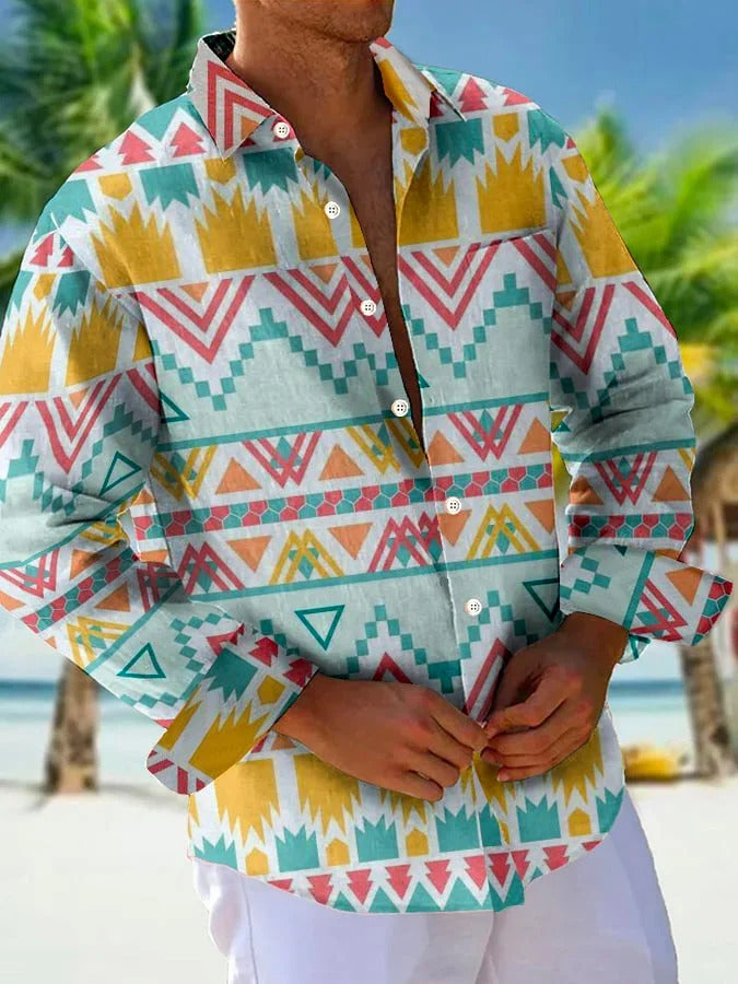Lässiges Langarm-Shirt für Herren – Bild 13 | LuxeStyle
