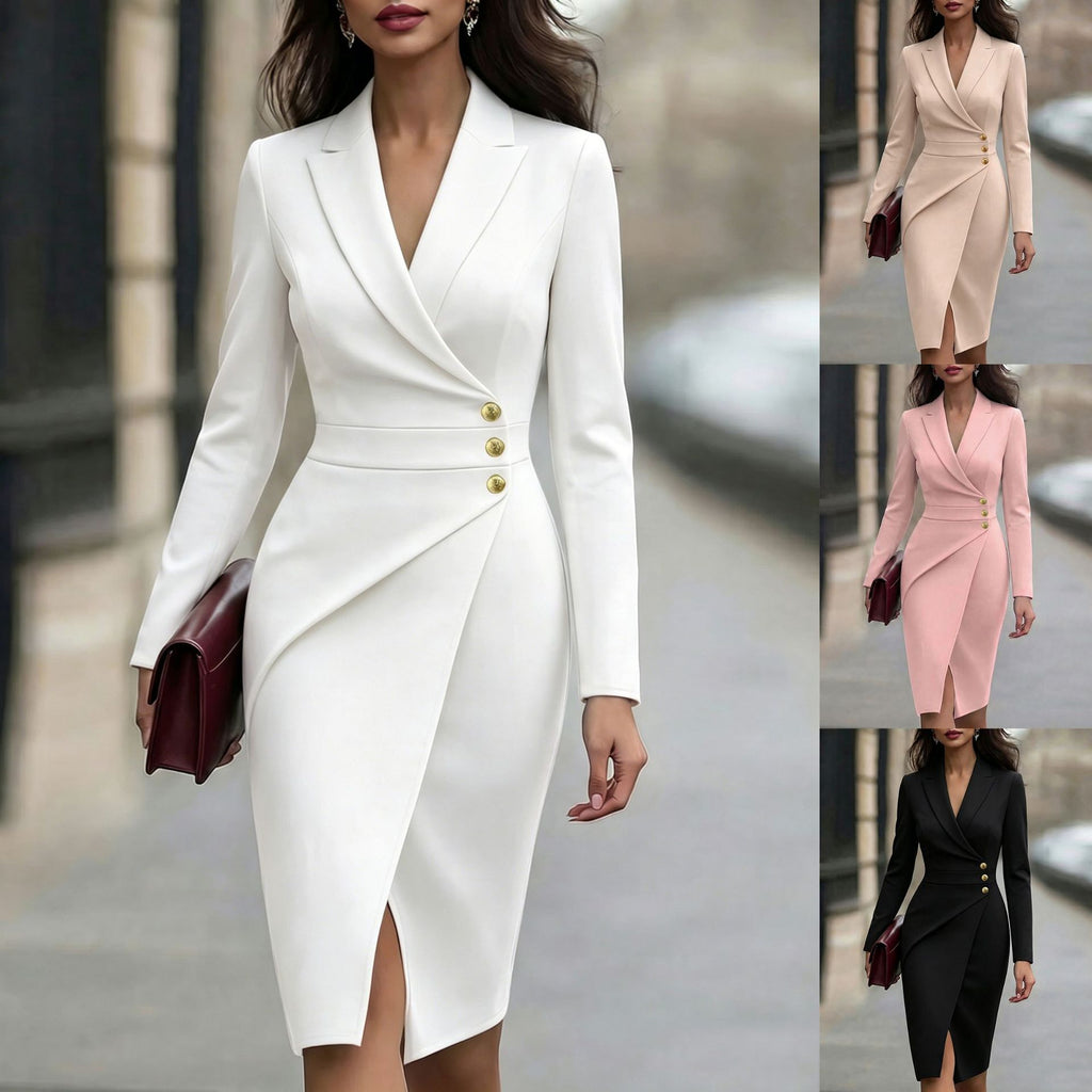 Elegantes Blazer-Kleid im Slim-Fit – Bild 9 | LuxeStyle