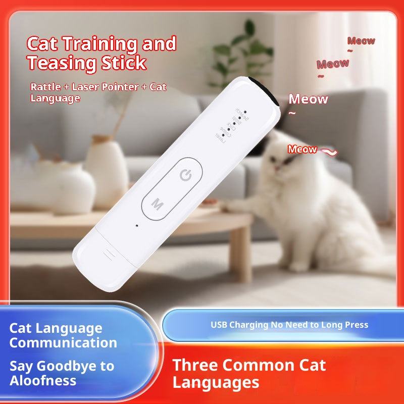 Laserpointer für Katzen mit 3 Sounds