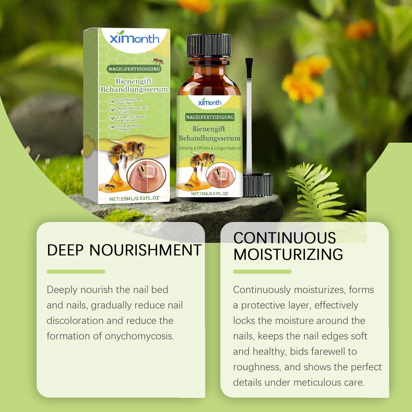 Ximonth Nagelpflege Essenz mit Bienengift – Ansicht 3