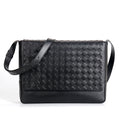 Schwarze Ledertasche für Männer – Bild 5 | LuxeStyle