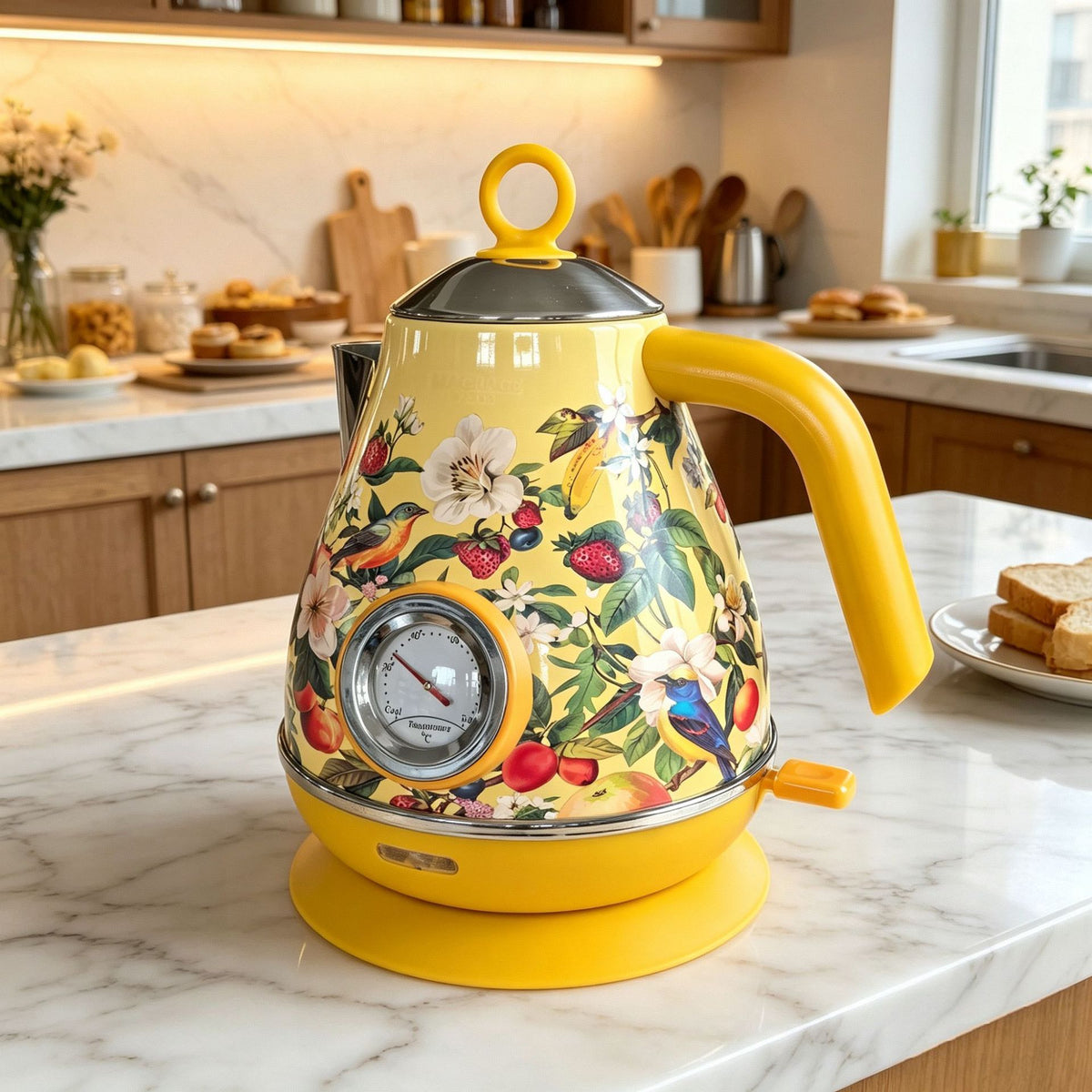 Retro Wasserkocher mit Temperaturanzeige – Bild 4 | LuxeStyle