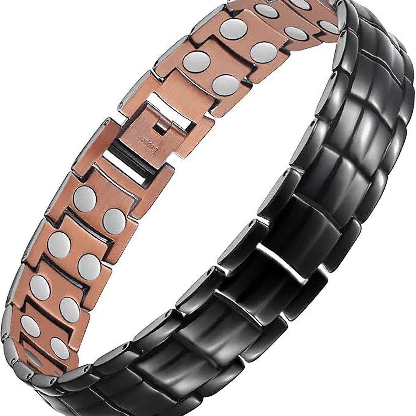 Kupferarmband für Herren mit Magnetverschluss