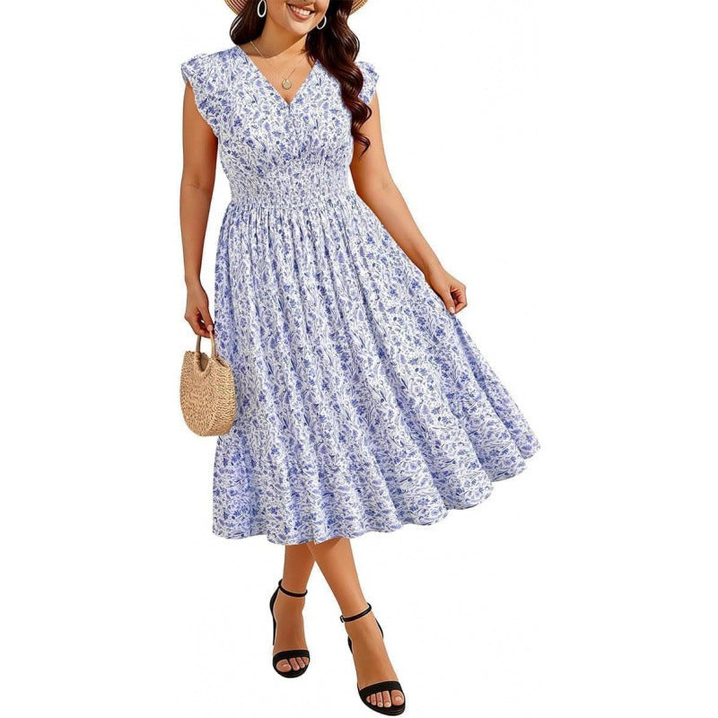 Chic Boho Blumenkleid