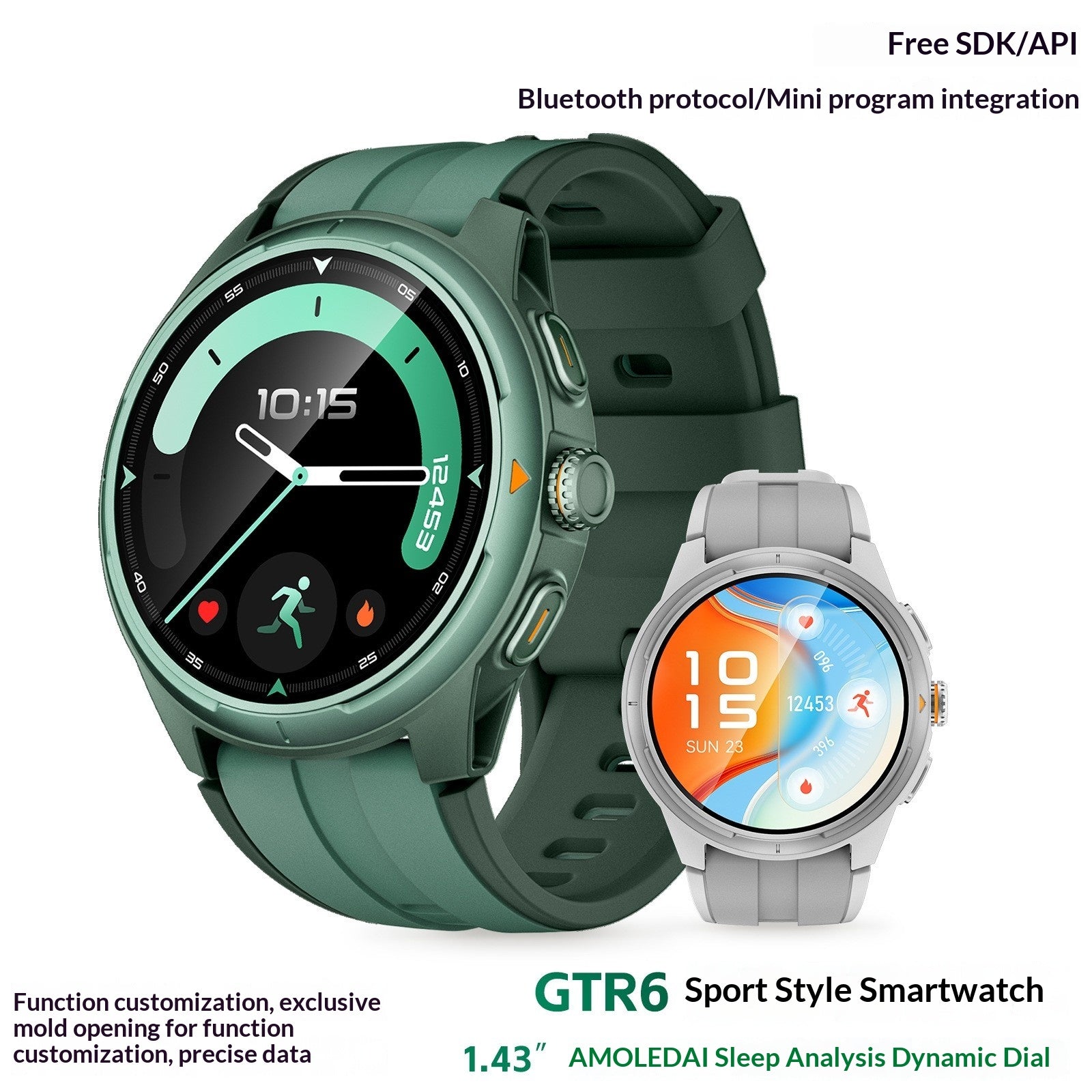 Smartwatch «ProWatch» · Fitness & Anrufe