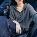 Rollkragen-Pullover aus Samt
