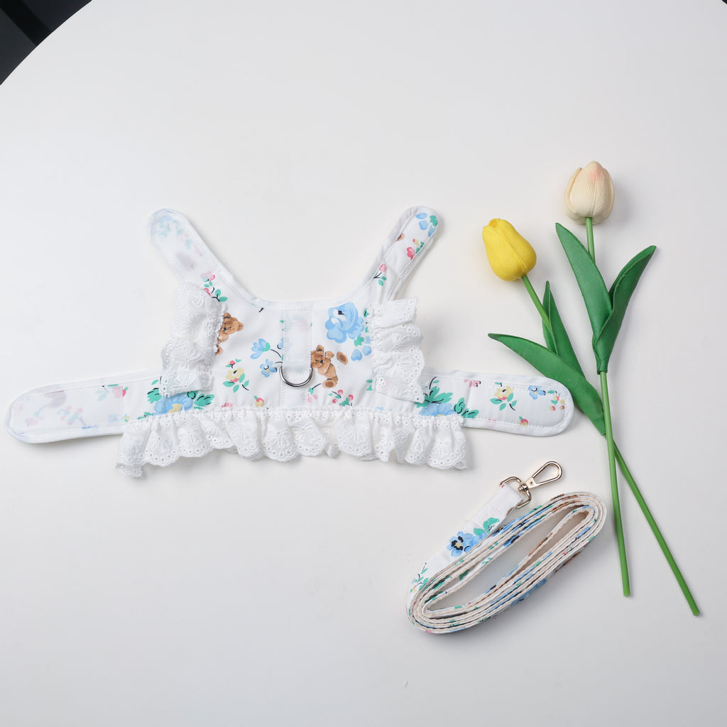 Atmungsaktives Mesh-Geschirr mit Leine – Bild 6 | LuxeStyle