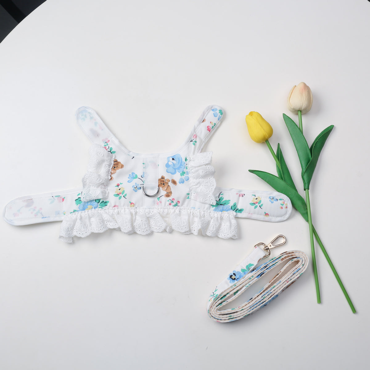 Atmungsaktives Mesh-Geschirr mit Leine – Bild 6 | LuxeStyle