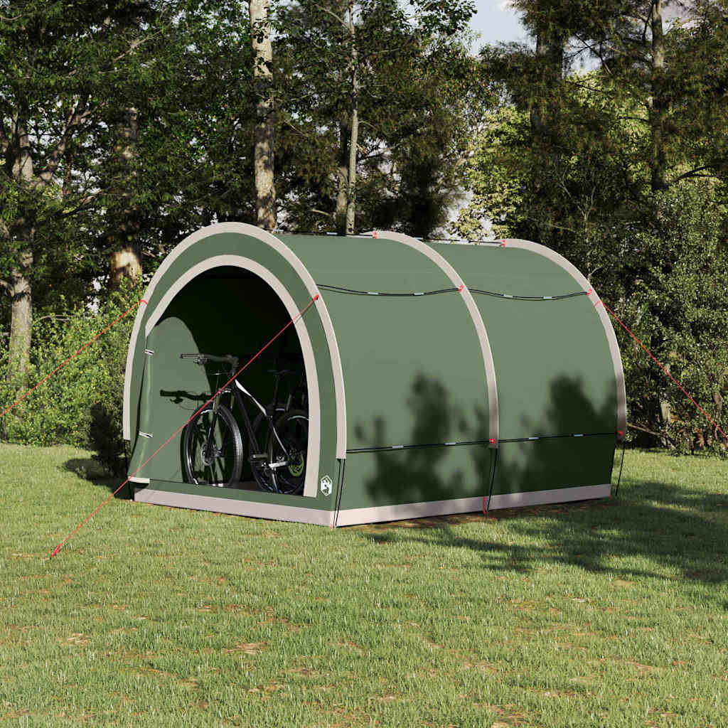 Velo-Garage mit Dach und Stauraum