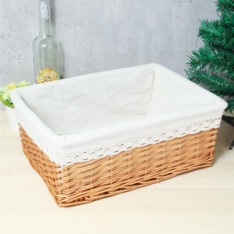 Korb Weide Aufbewahrungsbox – Bild 4 | LuxeStyle