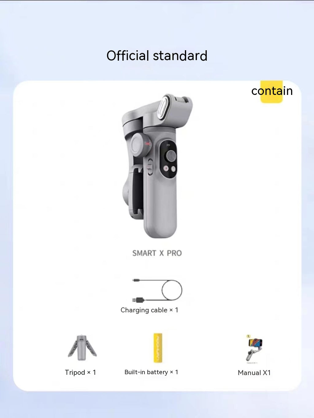 Intelligenter 3-Achsen-Stabilisator