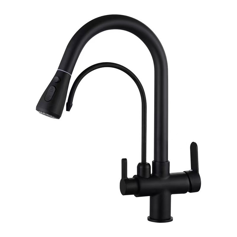 Kupfer Wasserhahn mit ausziehbarem Schlauch – Bild 20 | LuxeStyle