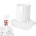 20er Set Kochmützen aus Papier, verstellbar – Bild 1 | LuxeStyle