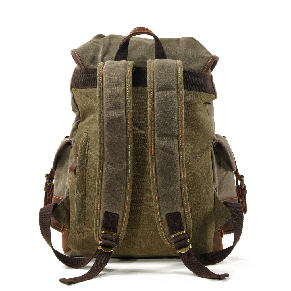 Rucksack aus Canvas und Leder | LuxeStyle