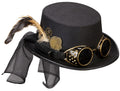 Steampunk Zylinder mit Brille · Gr. one Size