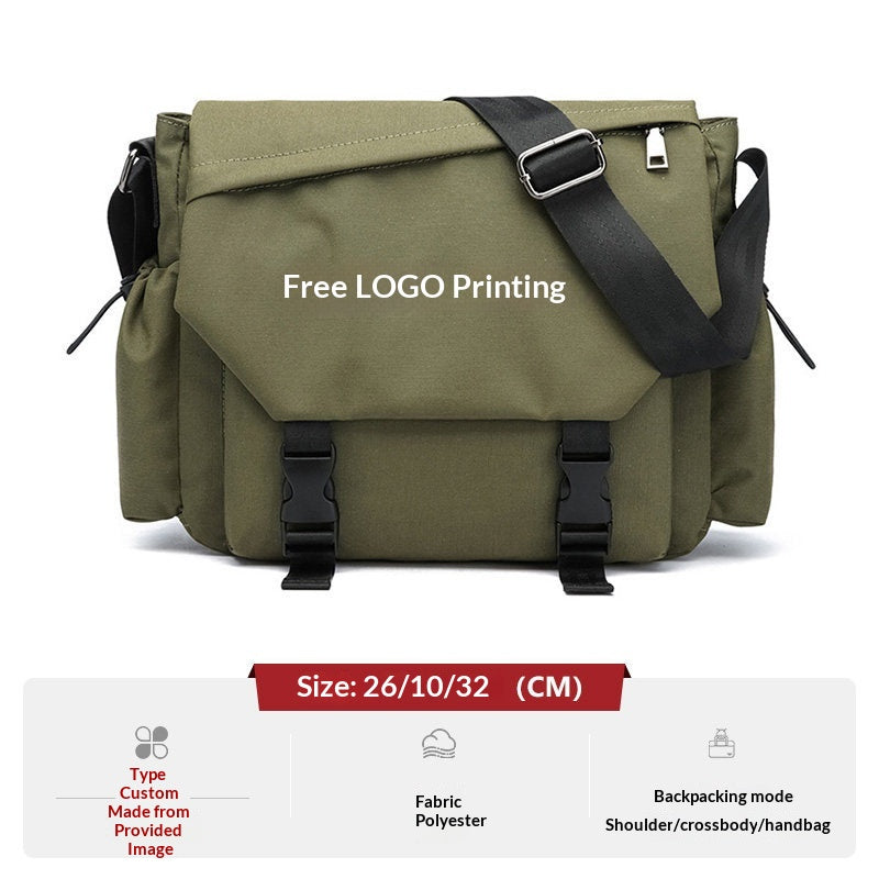 Herren-Crossbody Tasche aus Polyamid – Bild 8 | LuxeStyle