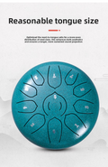 Lotus Ethereal Steel Tongue Drum, 11 Noten – Bild 2 | LuxeStyle