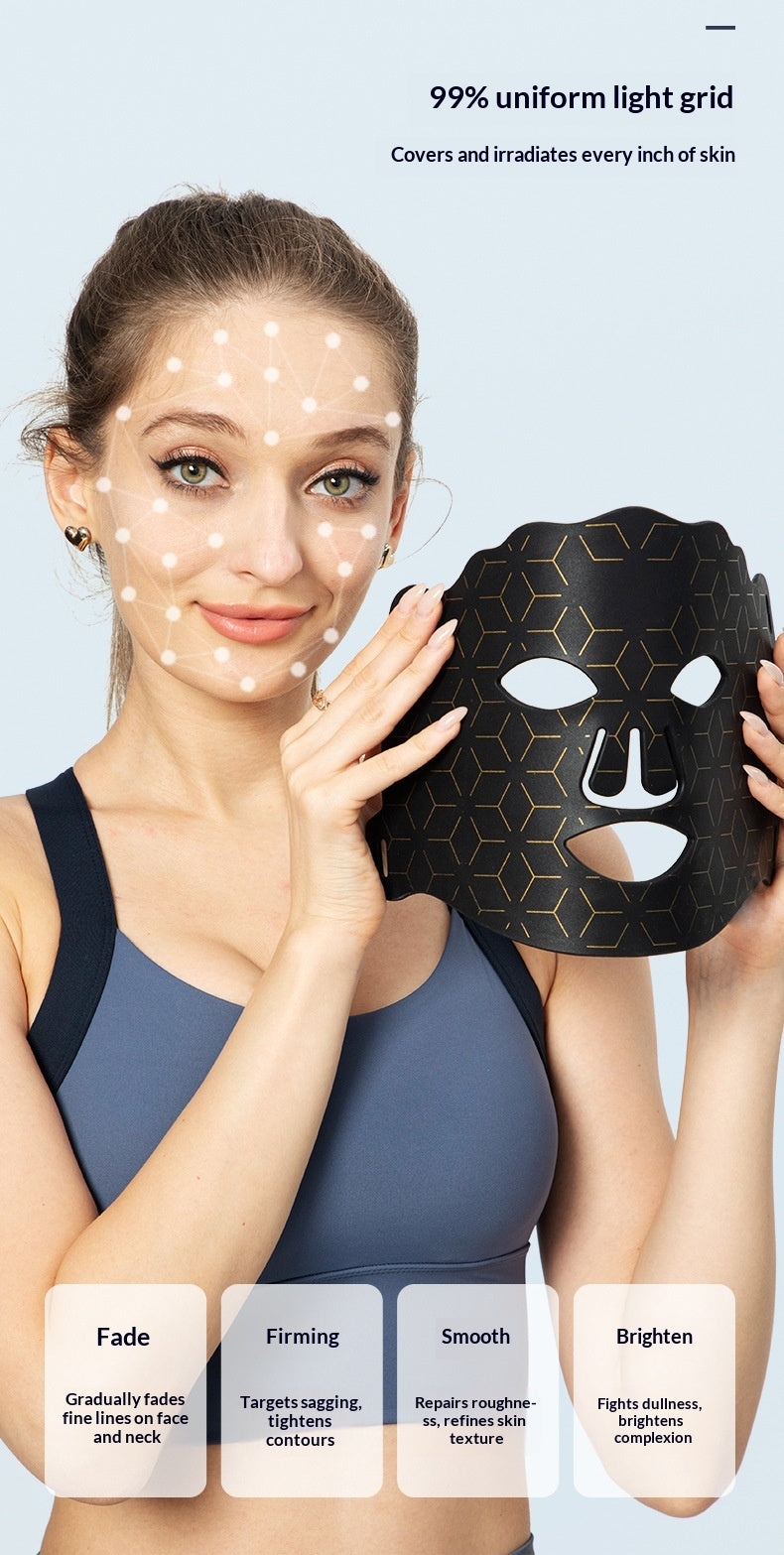 LED Silikon 7-Farben Maske zur Hautverjüngung – Bild 2 | LuxeStyle