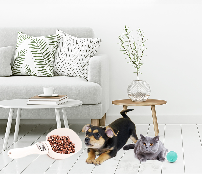 Futterwaage mit Messlöffel | LuxeStyle