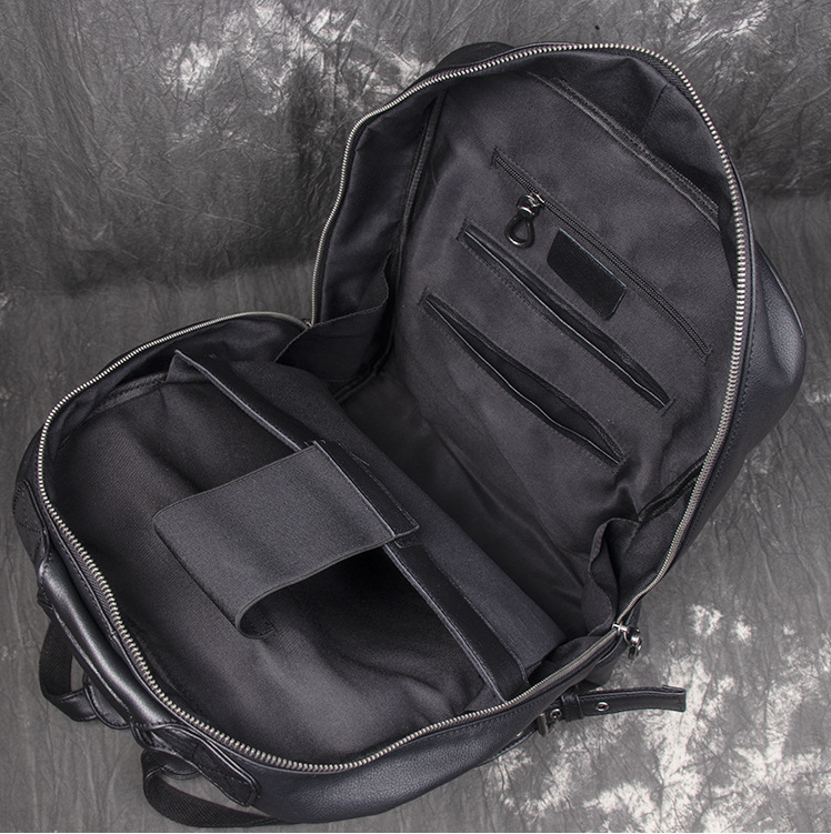 Männer Lederrucksack – 30x12x42 cm – Bild 4 | LuxeStyle