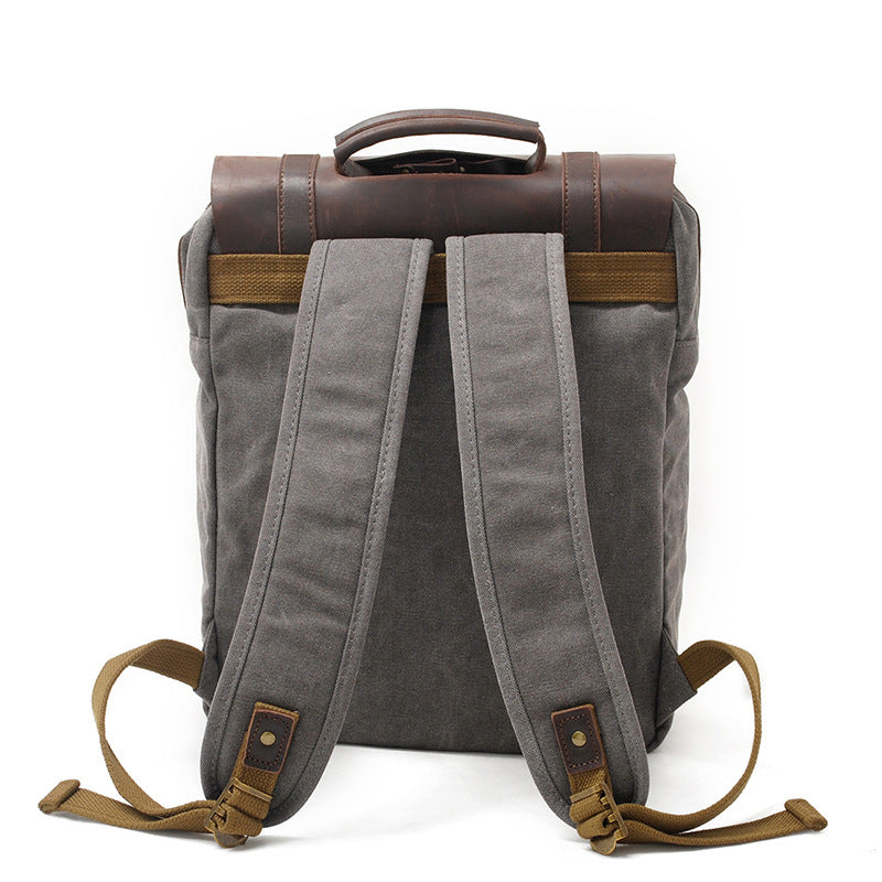 Literarischer Canvas-Rucksack – Bild 2 | LuxeStyle