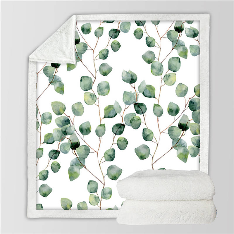 Digital bedruckte Flanelldecke