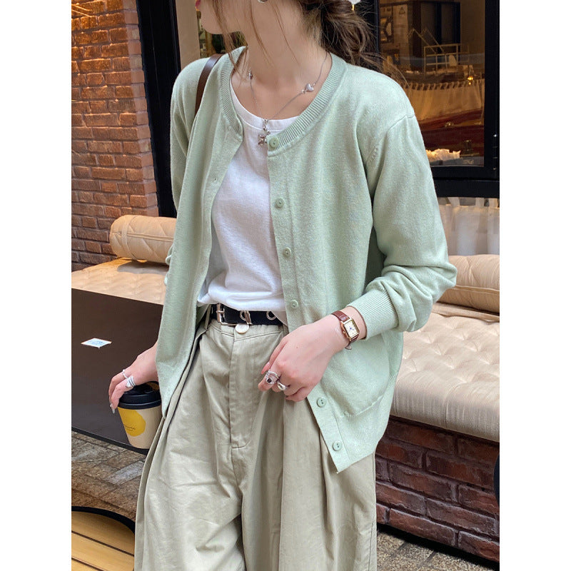 Legerer Cardigan für Frühling & Herbst