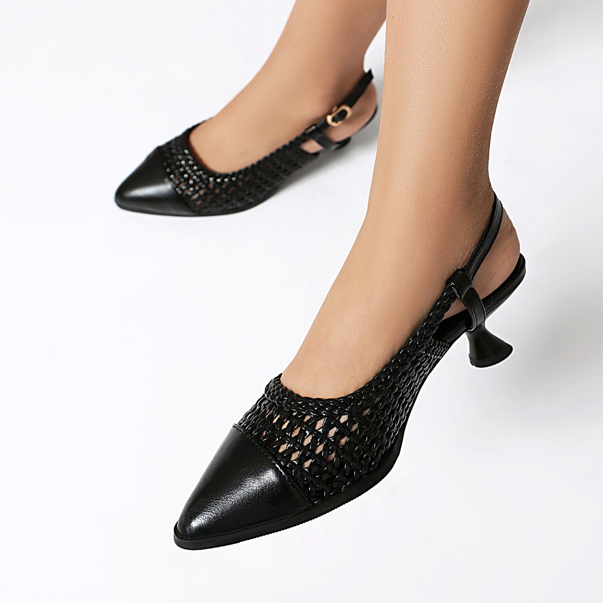 Elegante Cat-Heel Sandalette – Bild 6 | LuxeStyle